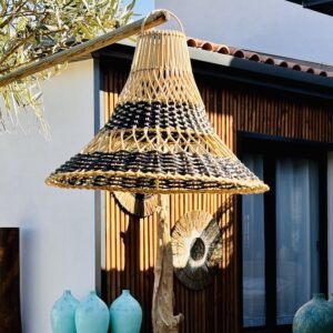 Suspension en rotin naturel - Iwan