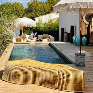 Banc en Rotin Naturel - SAUNDARYA
