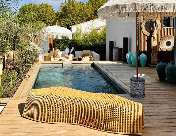 Banc en Rotin Naturel - SAUNDARYA