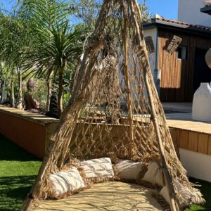 Tipi en jonc de mer - TEEPEE