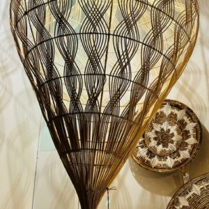 Suspension en rotin naturel - Kaya