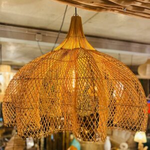 Suspension en rotin naturel - Arogya