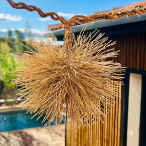 Suspension en rotin naturel - Bunga