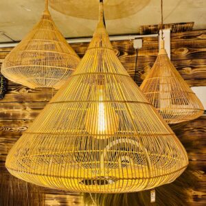 Suspension en rotin naturel - Harapan