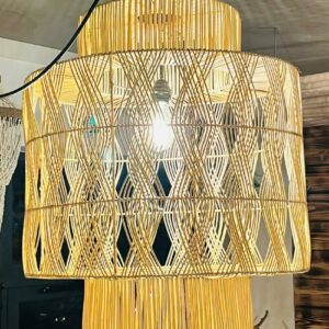 Suspension en rotin naturel - Kepang