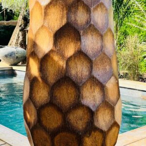 Pot de cocotier sculpté - Bola 1