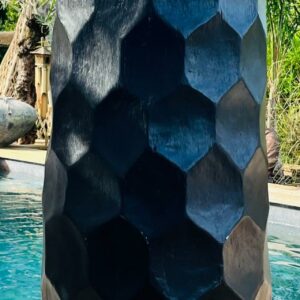 Pot de cocotier sculpté - Bola 2