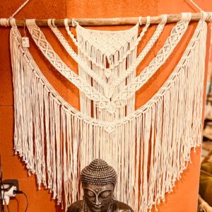 DECORATION MURALE EN MACRAME - BELAS
