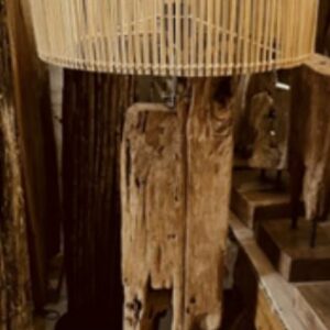 LAMPE A POSER EN TECK - MIRABEL