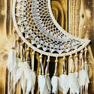 ATTRAPE REVE EN MACRAME ET COQUILLAGES - JATUH