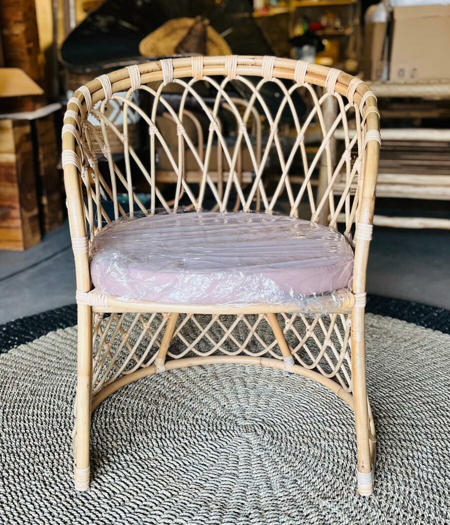 Chaise en Rotin de Bali | Artisanat Naturel & Tressé Main - EVIA – Image 2