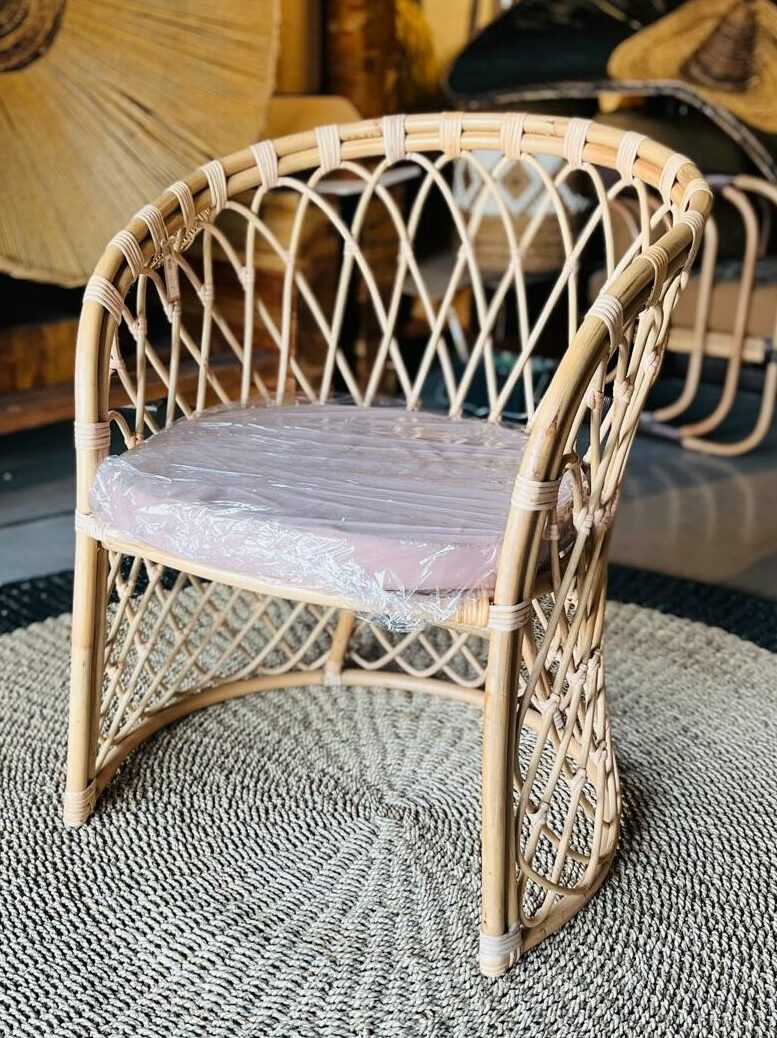 Chaise en Rotin de Bali | Artisanat Naturel & Tressé Main - EVIA