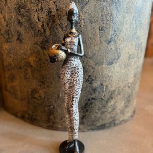 Statue femme africaine - ARGENTA
