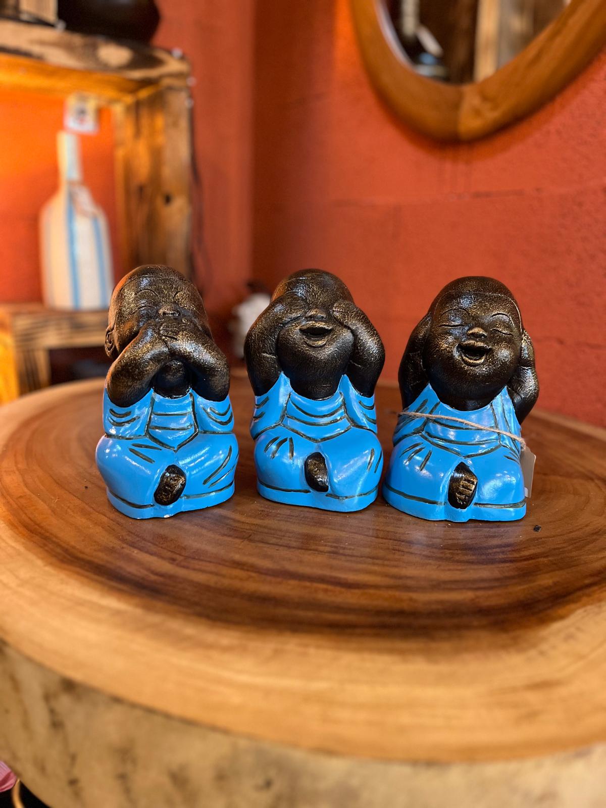 Set de 3 shaolin de la sagesse - BLU
