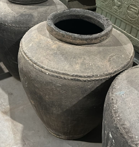 Jarre en terre cuite - POTERIE EN PROVENANCE INDE - OLD POT