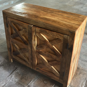 Buffet en bois de neem - CROSS