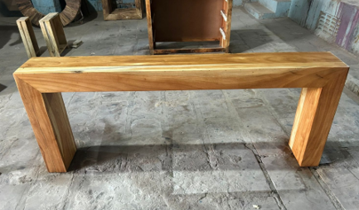 Console en bois massif - LONG