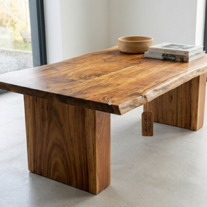 Table basse en acacia massif 140X80 - CHRIS 11